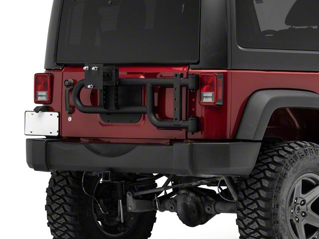 RedRock HD Tire Carrier for OEM Tail Gate (07-18 Jeep Wrangler JK)