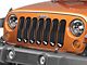 RedRock Honeycomb Grille Inserts; Black (07-18 Jeep Wrangler JK)