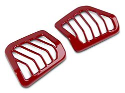 RedRock Air Vent Trim; Red (20-24 Jeep Gladiator JT)