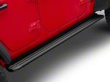 RedRock Aluminum Side Step Bars with LED Running Lights, Sequential Signals and Step Lights (18-24 Jeep Wrangler JL 4-Door)