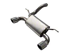 RedRock Axle-Back Exhaust with Polished Tips (18-25 3.6L Jeep Wrangler JL)