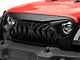 RedRock Deep Woods Grille; Matte Black (18-24 Jeep Wrangler JL w/o TrailCam)