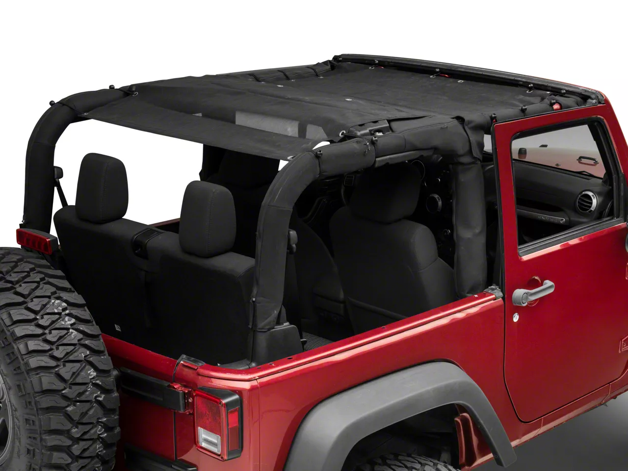 Jeep JK Bikini Tops for Wrangler (2007-2018) | ExtremeTerrain