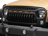 RedRock Gladiator Grille with Amber LED Lighting (07-18 Jeep Wrangler JK)