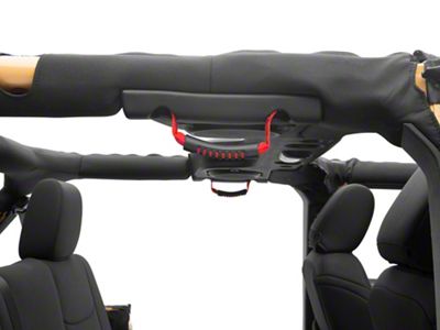 RedRock Grab Handles; Red (07-18 Jeep Wrangler JK 4-Door)