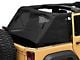 RedRock Mesh Wrap-Around Cargo Shade; Black (07-18 Jeep Wrangler JK 4-Door)