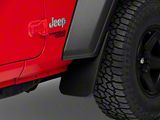 RedRock Mud Guards; Front and Rear (18-24 Jeep Wrangler JL, Excluding Rubicon)