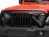 RedRock Predator Grille with Amber LED (18-24 Jeep Wrangler JL w/o TrailCam)