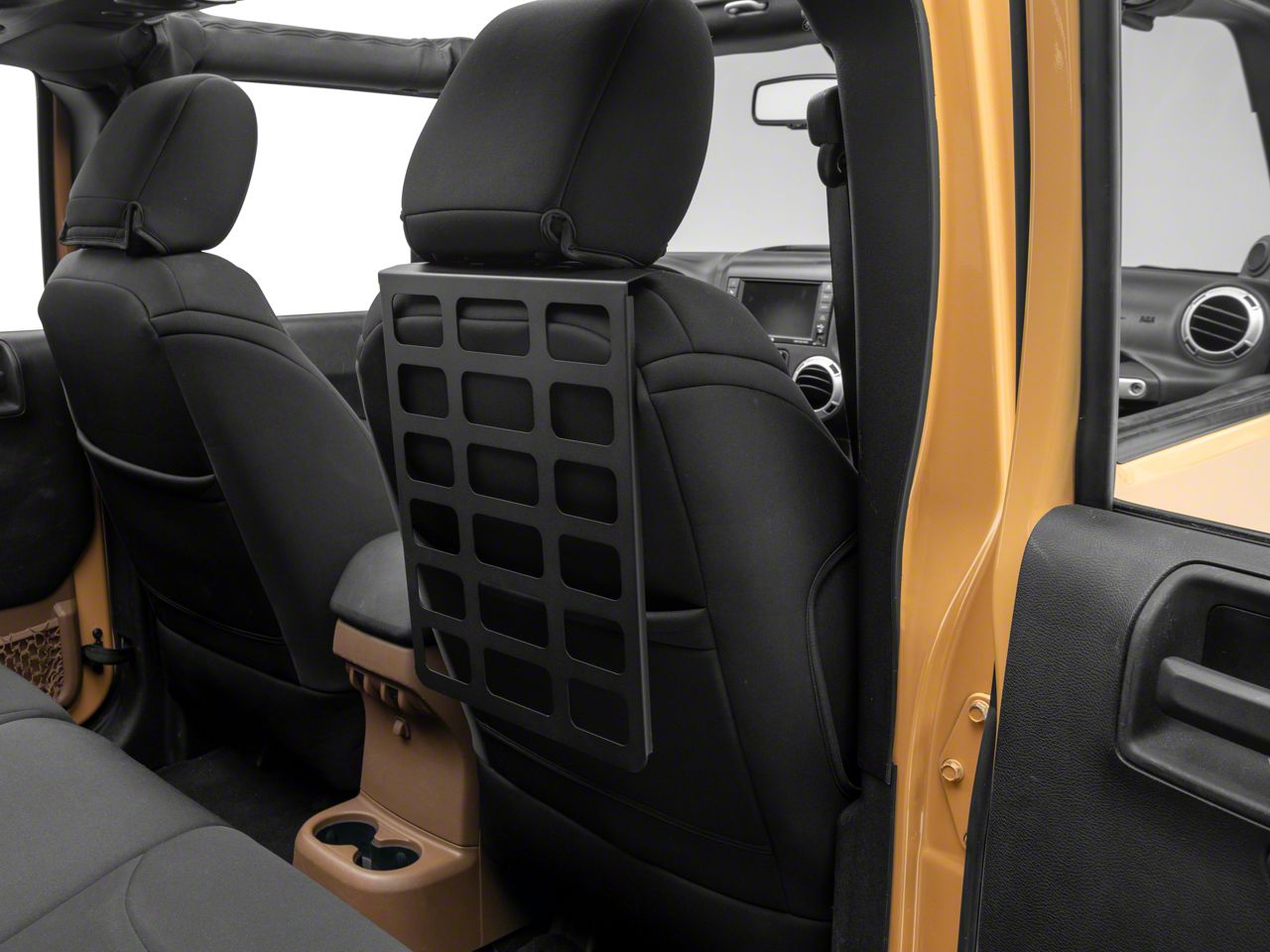 RedRock Jeep Wrangler Rear Seat Molle Panel J165213 07 18 Jeep Wrangler JK 4 Door Free Shipping