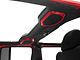 RedRock Roof Speaker Trim; Red (18-24 Jeep Wrangler JL)