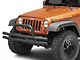 RedRock Tubular Front Bumper; Textured Black (07-18 Jeep Wrangler JK)