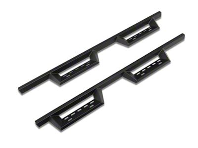 RedRock 4-Inch Drop TC1 Running Boards; Textured Black (21-24 Bronco 4-Door)