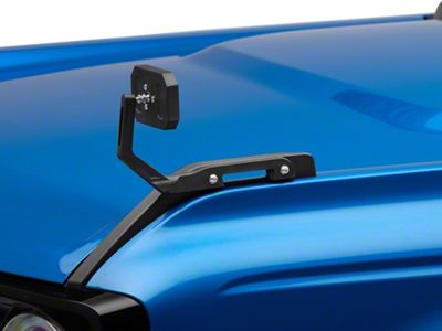 RedRock Auxilliary Mirror for OE Hood Bracket Attachment (21-24 Bronco)