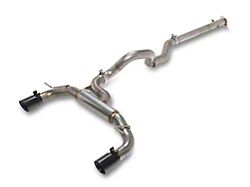 RedRock Cat-Back Exhaust with Black Tips (21-25 Bronco 4-Door, Excluding Raptor)