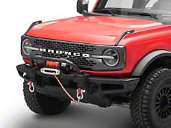 RedRock HD Winch Plate with Bull Bar for OE Bumper (21-25 Bronco w/ Modular Front Bumper)