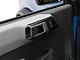 RedRock Inner Door Handle Trim; Gloss Black (21-24 Bronco)