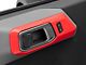 RedRock Interior Door Handle Trim; Red (21-24 Bronco 4-Door)