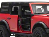 RedRock Off-Road Tubular Doors; Front (21-24 Bronco 4-Door)