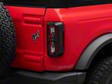 RedRock Tail Light Guards; Matte Black (21-24 Bronco, Excluding Raptor)