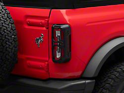 RedRock Tail Light Guards; Matte Black (21-24 Bronco, Excluding Raptor)