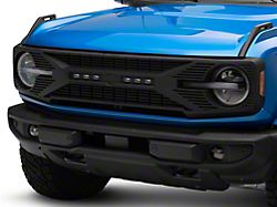 RedRock Tomahawk Grille with LED Off-Road Lighting (21-24 Bronco, Excluding Raptor)