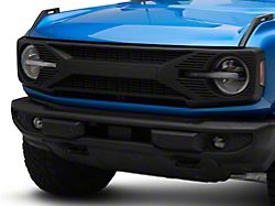 RedRock Tomahawk Grille; Matte Black (21-25 Bronco, Excluding Raptor)