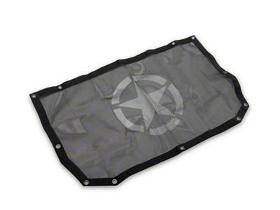 RedRock Mesh Sun Shade; Front; Star (24-25 Jeep Gladiator JT)