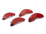 RedRock Brake Caliper Covers; Red; Front and Rear (20-25 Jeep Gladiator JT, Excluding Sport)