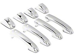 RedRock Door Handle Covers; Chrome (11-21 Jeep Grand Cherokee WK2 w/ Smart Key Hole)