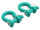 RedRock 3/4-Inch D-Ring Shackles; Tropical Breeze