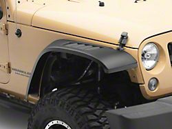 RedRock Aluminum Aggressor Fender Flares with LED DRL (07-18 Jeep Wrangler JK)