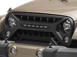 RedRock Armor Grille with LED Off-Road Lighting (07-18 Jeep Wrangler JK)