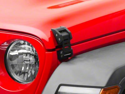 RedRock Billet Hood Catch Kit (07-25 Jeep Wrangler JK & JL)