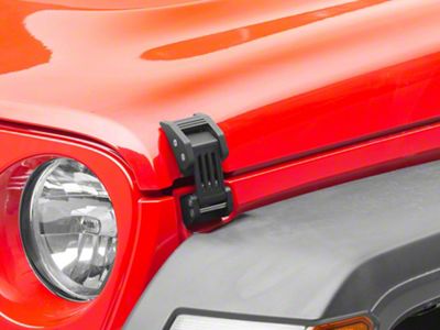 RedRock Billet Hood Catch Kit (07-25 Jeep Wrangler JK & JL)