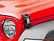 RedRock Billet Hood Catch Kit; Star (07-24 Jeep Wrangler JK & JL)