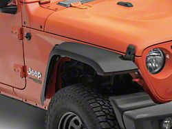 RedRock Flat Style Fender Flares with LED DRL and Turn Signals (18-25 Jeep Wrangler JL)