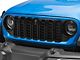 RedRock Grille Inserts; Black (2024 Jeep Wrangler JL Rubicon, Sahara)