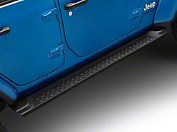 RedRock Heavy Duty Steel OE Style Side Step Bars (18-24 Jeep Wrangler JL 4-Door)