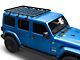 RedRock Multi-Function Platform Style Aluminum Roof Rack (18-24 Jeep Wrangler JL w/ OE Hard Top)