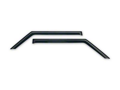 RedRock Out-Channel Window Deflectors (18-25 Jeep Wrangler JL 2-Door)