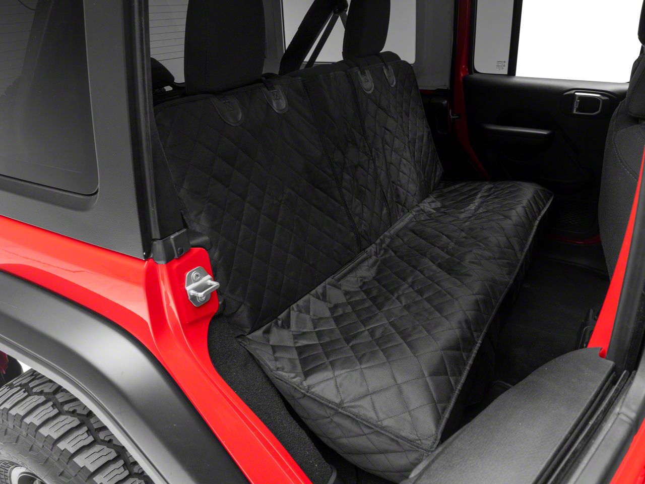 RedRock Jeep Wrangler Rear Bench Seat Cover T574596 (Universal; Some ...