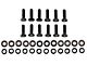 RedRock Replacement Rocker Step Hardware Kit for J116333 Only (07-18 Jeep Wrangler JK 4-Door)