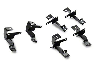 RedRock Replacement Side Step Bar Hardware Kit for J100546 Only (07-18 Jeep Wrangler JK 4-Door)