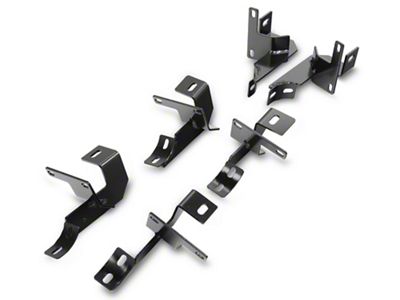 RedRock Replacement Side Step Bar Hardware Kit for J100550 Only (07-18 Jeep Wrangler JK 4-Door)