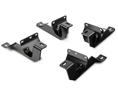 RedRock Replacement Side Step Bar Hardware Kit for J100555 Only (07-18 Jeep Wrangler JK 2-Door)