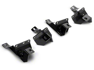 RedRock Replacement Side Step Bar Hardware Kit for J100558 Only (07-18 Jeep Wrangler JK 2-Door)