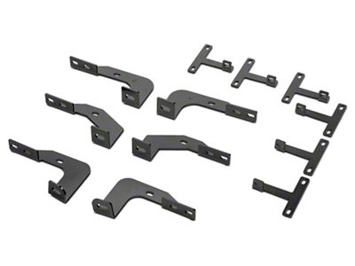 RedRock Replacement Side Step Bar Hardware Kit for J104681 Only (07-18 Jeep Wrangler JK 4-Door)