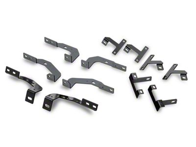 RedRock Replacement Side Step Bar Hardware Kit for J122286-JL Only (18-24 Jeep Wrangler JL 4-Door)