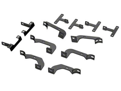 RedRock Replacement Side Step Bar Hardware Kit for J122293-JL Only (18-24 Jeep Wrangler JL 4-Door)