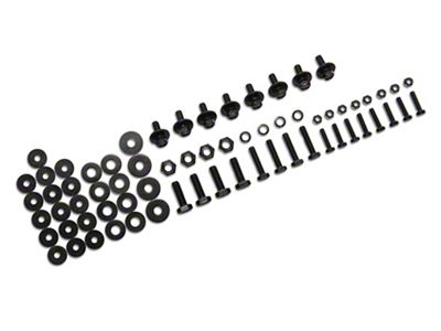 RedRock Replacement Side Step Bar Hardware Kit for J127015-JL Only (18-24 Jeep Wrangler JL 2-Door)